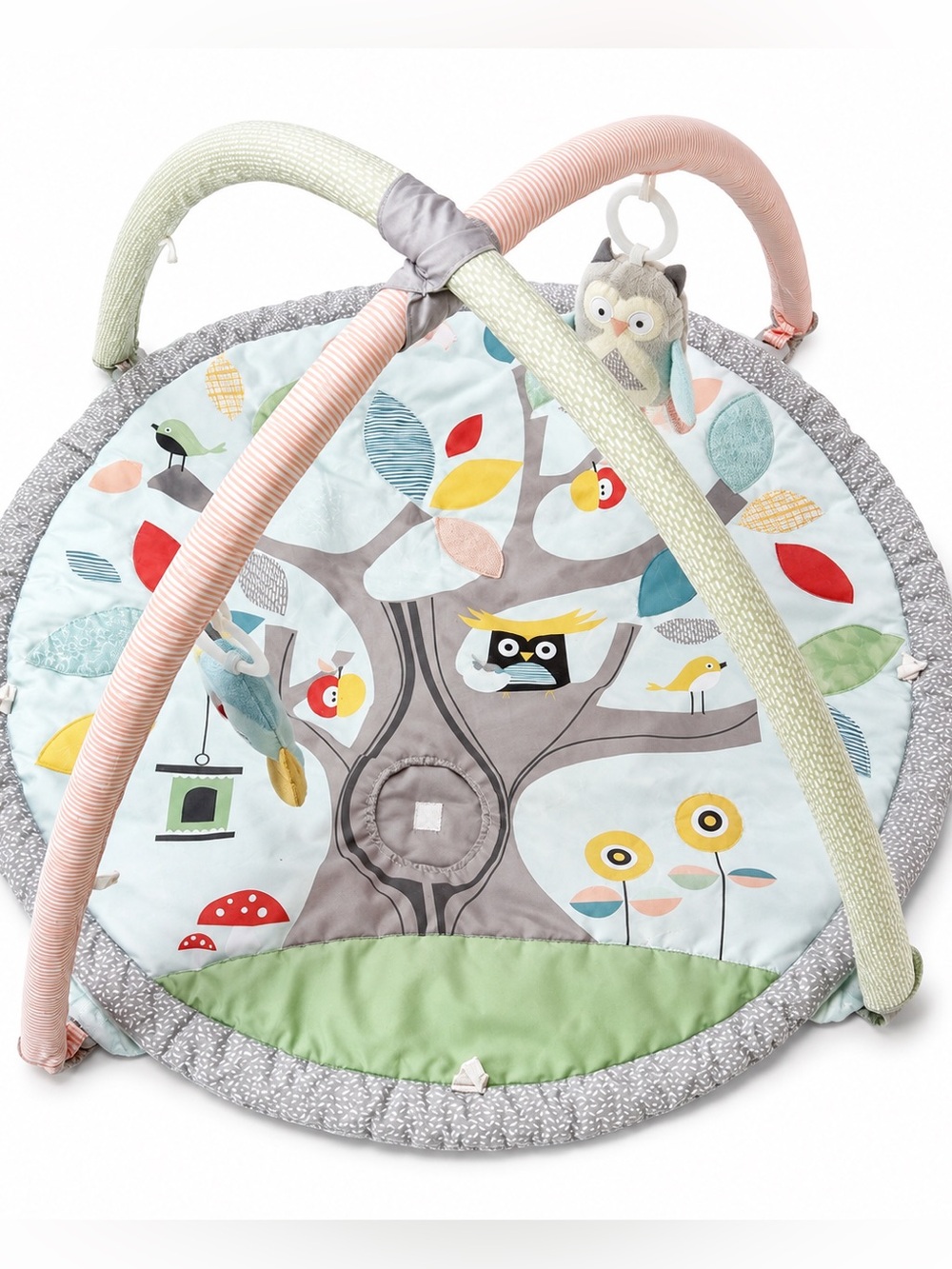 Skip Hop Treetop Friends Baby Activity Gym Play Mat Owl Bird Tree Baby floor mat